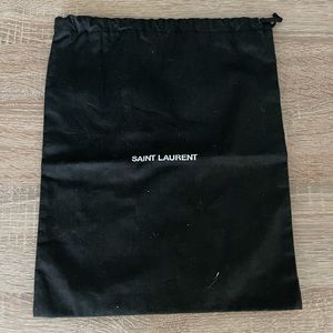 Saint Laurent dust bag